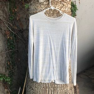 MNG Basics white and gold sweater | S